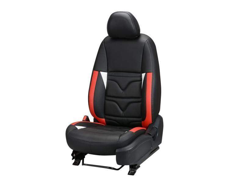 Skoda rapid racing series 3d custom art leather car seat covers