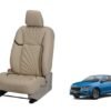 Skoda Slavia Dove Series 3D Custom Nappa Leather Car Seat Covers