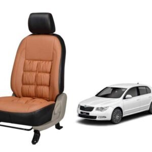 Skoda Superb Comfort Series 3D Custom Stallion Leather Car Seat Covers