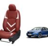 Skoda Superb Zig Zag SERIES 3D CUSTOM ART LEATHER CAR SEAT COVERS