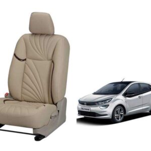 Tata Altroz Dove Series 3D Custom Nappa Leather Car Seat Covers