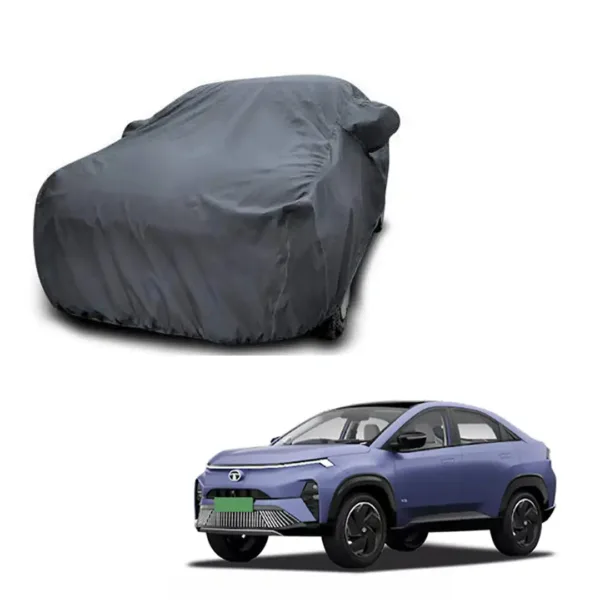 Tata curvv ev body cover – american grey