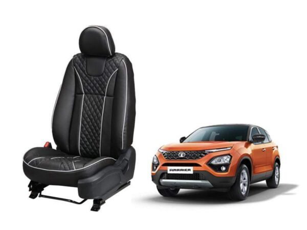 Tata harrier moon series 3d custom art leather car seat covers