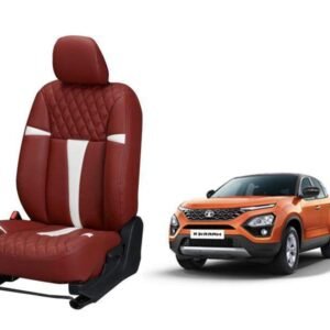 Tata Harrier Racing series 3D Custom art leather car seat covers