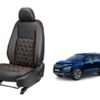 Tata new Safari Diamond Series 3D Custom Nappa Leather Car Seat Covers