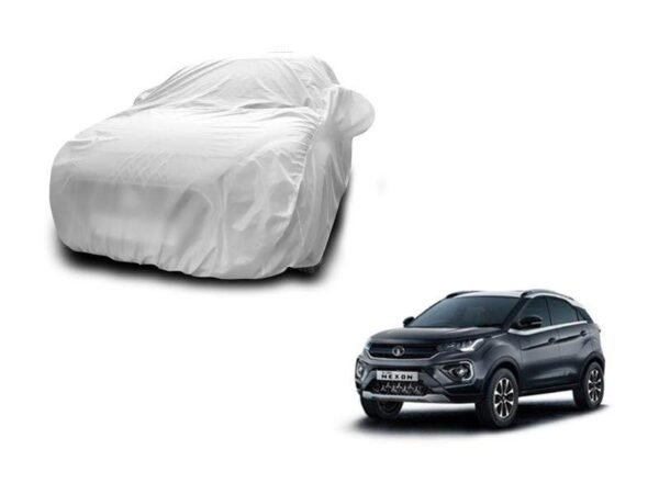 Tata nexon new silver car body cover