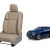 Tata Safari 2021 Dove Series 3D Custom Nappa Leather Car Seat Cover