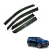 Tata Safari 2021 Onwards Car Window Door Visor with Chrome Line (Set Of 4 Pcs.)