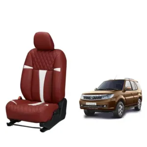 Tata Safari Storme Racing series 3D Custom art leather car seat covers