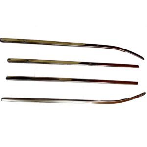 Tata Tiago Lower Window Chrome Garnish Trims (Set Of 4Pcs.)
