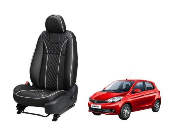 Tata tiago moon series 3d custom art leather car seat covers