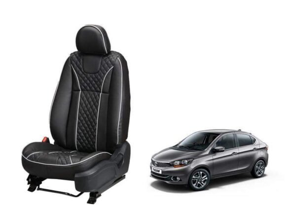 Tata tigor moon series 3d custom art leather car seat covers