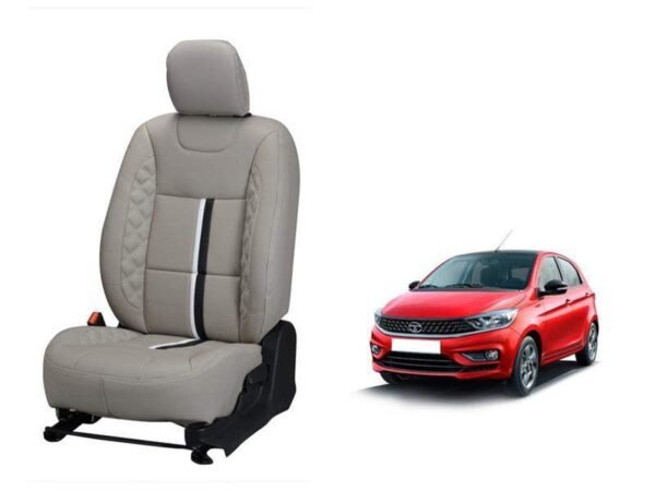 Tata tigor trace series 3d custom nappa leather car seat covers