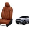 Toyota Fortuner Legender Nappa Leather Seat Cover - Kite Design