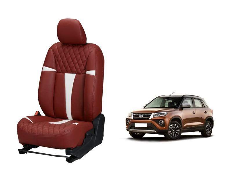 Toyota urban cruiser racing series 3d custom art leather car seat covers