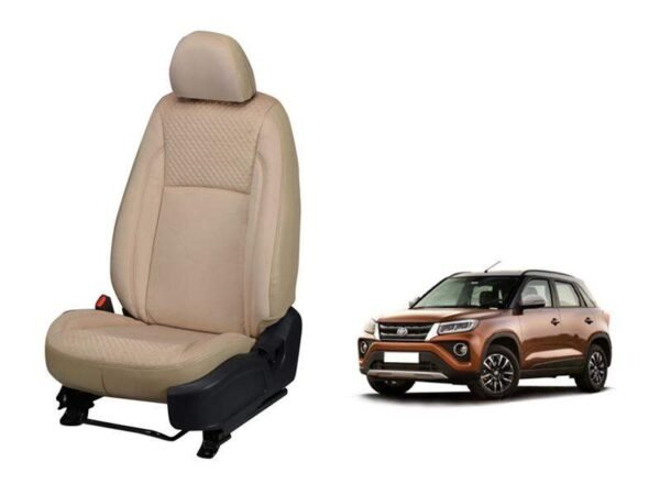 Toyota urban cruiser velvet series 3d custom art leather car seat covers