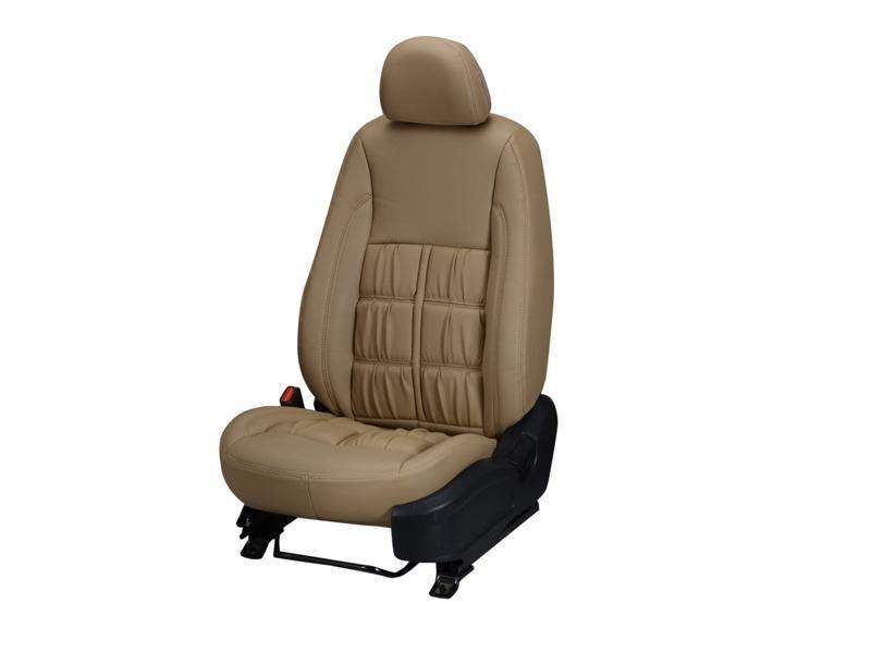 Toyota yaris comfort series 3d custom stallion leather car seat covers