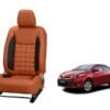 Toyota Yaris Prism Series 3D Custom Nappa Leather Car Seat Covers