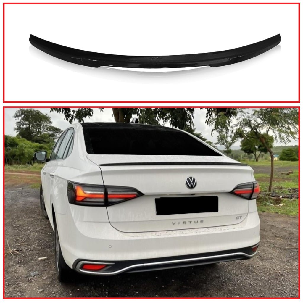 Virtus lip spoiler glossy black