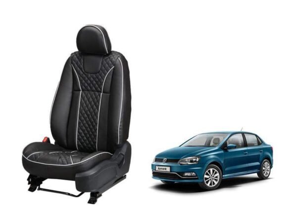 Volkswagen ameo moon series 3d custom art leather car seat covers