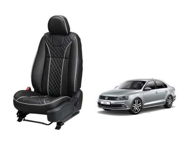 Volkswagen jetta moon series 3d custom art leather car seat covers