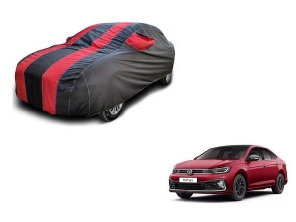 Volkswagen virtus double colour lining car body cover