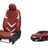 Volkswagen Virtus Zig Zag SERIES 3D CUSTOM ART LEATHER CAR SEAT COVERS