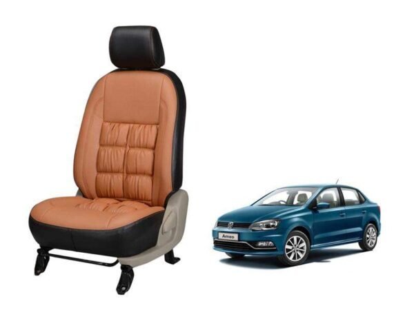 Volkwagen ameo comfort series 3d custom stallion leather car seat covers