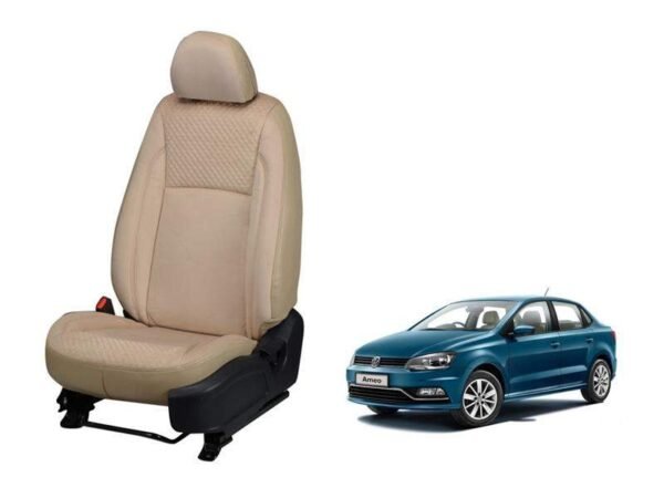 Volkwagen ameo velvet series 3d custom art leather car seat covers