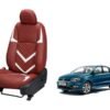 Volkwagen Ameo Zig Zag SERIES 3D CUSTOM ART LEATHER CAR SEAT COVERS
