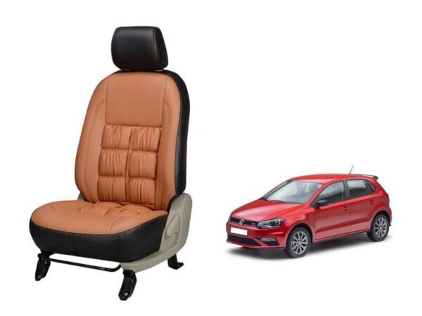 Volkwagen polo comfort series 3d custom stallion leather car seat covers