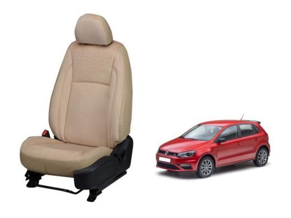 Volkwagen polo velvet series 3d custom art leather car seat covers