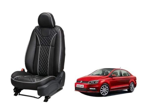 Volkwagen vento moon series 3d custom art leather car seat covers