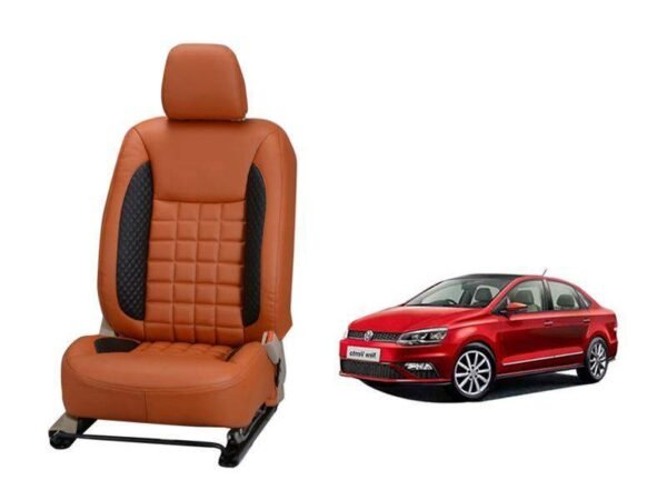 Volkwagen vento prism series 3d custom nappa leather car seat covers