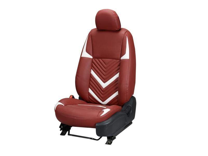 Volkwagen vento zig zag series 3d custom art leather car seat covers