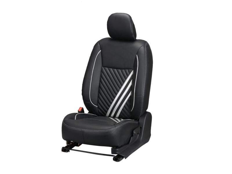 Volkwagen vento zig zag series 3d custom art leather car seat covers