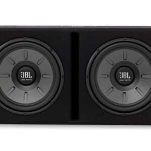 JBL STAGE 1220B - Car Subwoofer (Dual Subwoofer Enclosure)