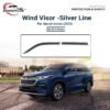 Maruti Suzuki Invicto Wind Visor – Chrome Insert