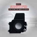Vextron car specific subwoofer for hycross | 8 inch active enclosure with amplifier