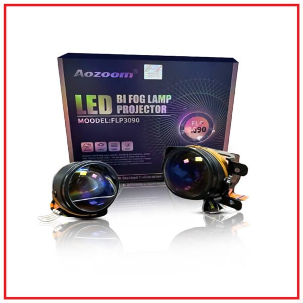 Aozoom flp 3090 direct led fog lamp | bi fog lamp projector | 102w, 5700k