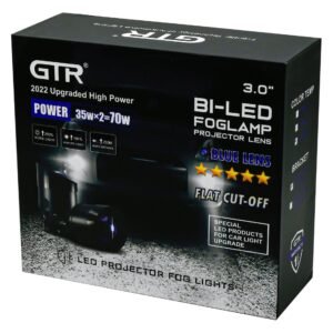 GTR 3-Inch BI-LED Projector Fog Lamp