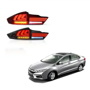 Honda City LED Tail Lights with BMW Rear Lights Design