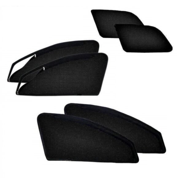 Bmw 5 series 520d 2017 onward zipper magnetic window sun shades - 6 pieces