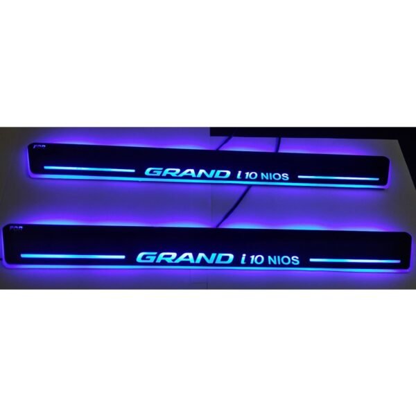 Hyundai grand i 10 nios 2020 onwards onwards door opening matrix moving led footstep - 4 pieces