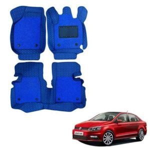 Illustrious Mat Carpet for Volkswagen Vento - Blue Colour