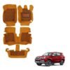 Isuzu MU-X Luxurious 7D Foot Mats - Tan Colour