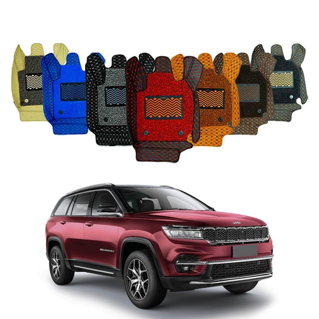 Jeep meridian - premium 7d car mats