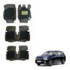 Kia Carens Luxury Floor Mats - Black/Tan Colour