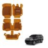 Mahindra Alturas Superior 7D Foot Mats - Tan Colour