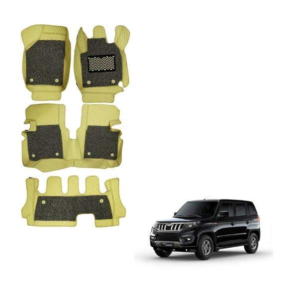 Mahindra bolero neo illustrious floor mats - beige colour